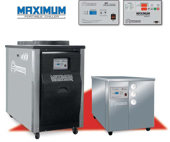 Advantage Maximum Series Air and Water Cooled Portable Chillers