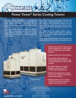 Brochure cover - Advantage Power Tower Evaporative Cooling Towers