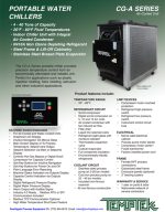 Brochure Cover - Temptek CG-A Series Air Cooled Portable Water Chillers