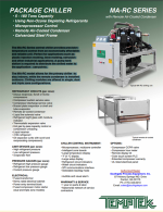Brochure Cover - Temptek MA-RC Series Air-Cooled Central Chillers with Remote Condenser