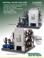 Brochure Cover - Temptek TTI Series Air and Water Cooled Central Water Chillers